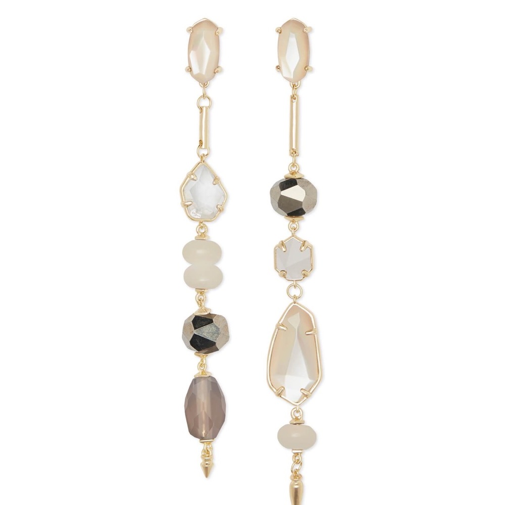 Kendra Scott Linear Drop Earrings - Picture 4 of 4